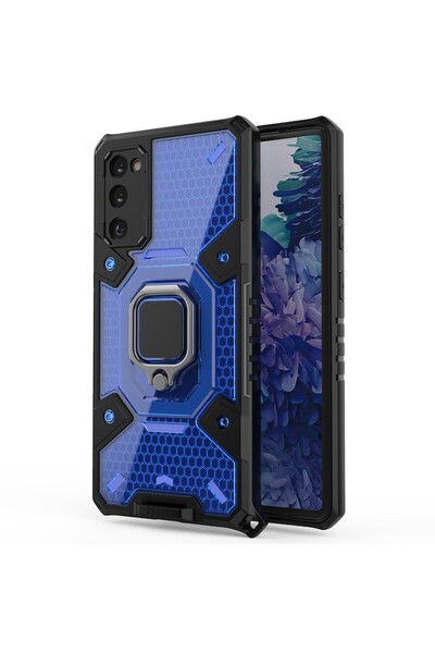 OEM Carcasă de înaltă protecție pentru Samsung Galaxy S20 FE/S20 FE 5G, ergonomică, B3251, plastic dur, albastră