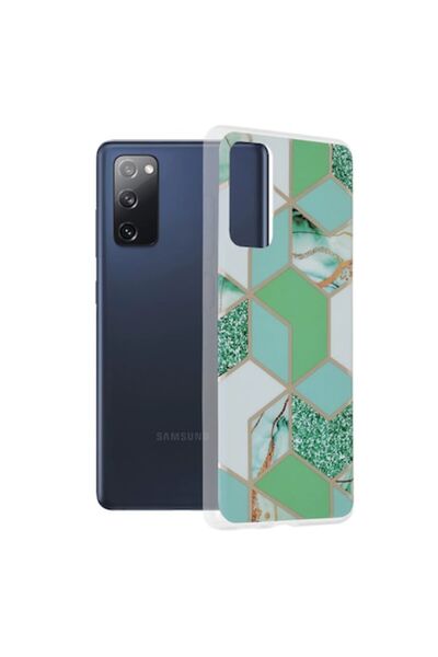 OEM Case for Samsung Galaxy S20 FE / S20 FE 5G, Polyurethane, Green Hex