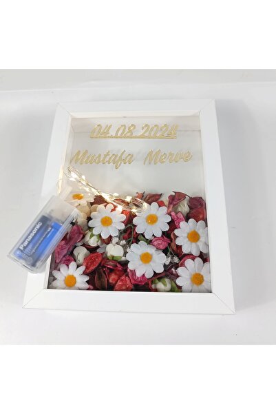 Hometaş Ev Ürünleri 20X25 KİŞİYE ÖZEL İSİMLİ LED HEDİYELİ DERİN ANI ÇERÇEVESİ...