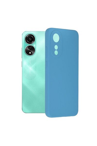 OEM Husă de protecție pentru Oppo A78 4G, ergonomică, B445, silicon, albastră