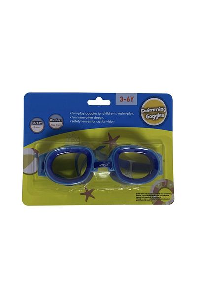OEM Ochelari de înot pentru copii 3-6 ani, culoare albastră