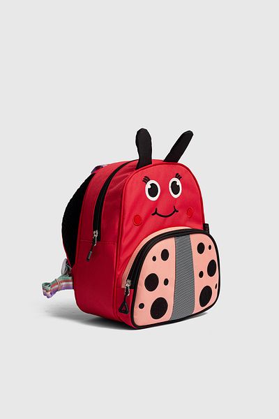 By Hakan My Polo 2015 Rucsac pentru grădiniță pentru copii Rucsac ghiozdan cu mai multe compartimente Ortopedic Roz