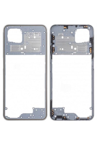 AXIO Carcasă cu cadru central Oppo A92s, argintie, Axiofast