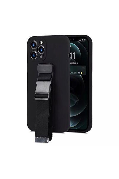 OEM Carcasă Grip Support pentru Samsung Galaxy Note 20 - Neagră