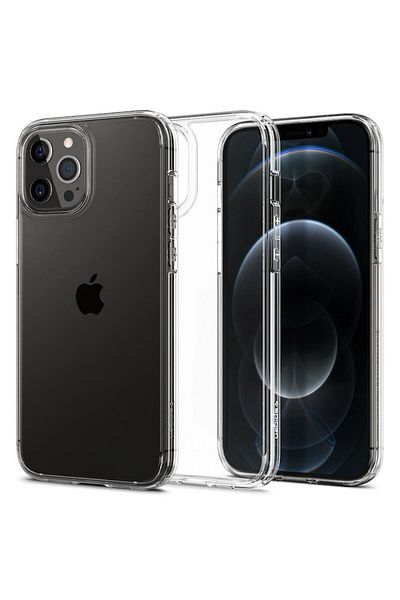 OEM High Protection Case for iPhone 12 Pro Max, Slim Protector, Thermoresistant Plastic, Crystal Clear