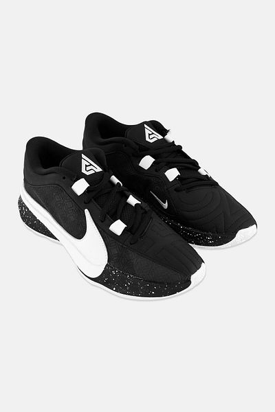 Nike Men Zoom Freak 5 Lace Up Basketball Shoes, Black