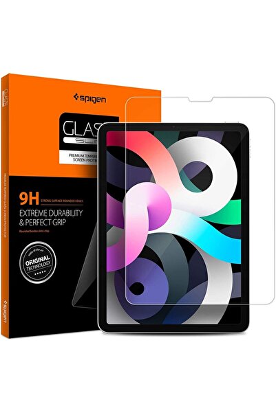Spigen Folie pentru Apple iPad Air 4 2020/Air 5 2022, Glas.tR Slim, X1363, Clear