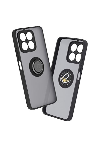 OEM Carcasă de protecție pentru Honor X8a, rezistentă la impact, Glint, G1418, metalică, neagră