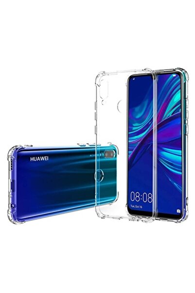 AXIO Husă de telefon pentru Huawei P Smart 2019, J48, poliuretan, transparentă