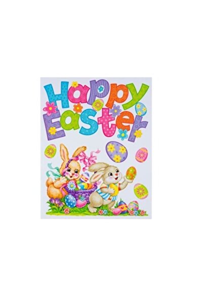 Evolium Autocolante de Paște, diverse dimensiuni și modele, multicolore