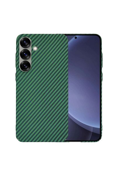 AXIO Husa pentru Samsung Galaxy S25 Plus, Q44, Policarbonat, Green