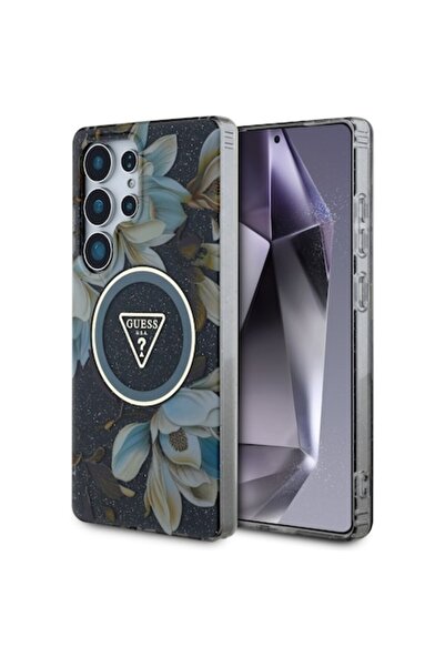 Guess Husă de telefon pentru Samsung Galaxy S25 Ultra, K16, policarbonat, neagră