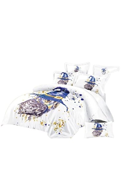 OEM 6-piece Bedding Set, Finet Fabric, Wizard Owl Design, Multicolor