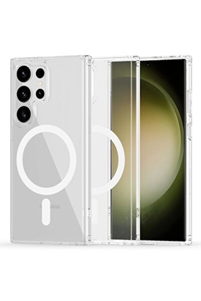 OEM Husa pentru Samsung Galaxy S23 Ultra, Policarbonat, Transparent