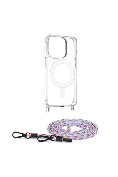 OEM Husă de protecție pentru iPhone 15 Pro, Grip Pro, acrilică MagSafe Crossb...