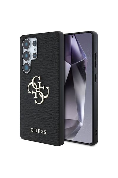 Guess Husa pentru Samsung Galaxy S25 Ultra, K31, Piele ecologica, Black
