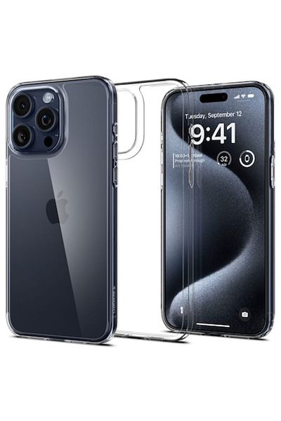 OEM Protective Case for iPhone 15 Pro, Sleek Defense, B924, Thermoresistant Plastic, Crystalline