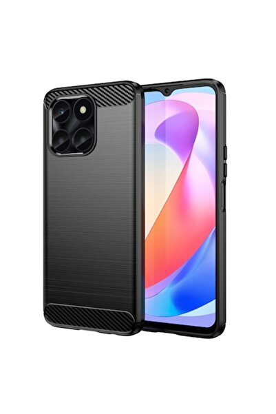 FILL Husa compatibilă cu Honor X6a, Perfect Grip, R512, Plastic, Pitch Black