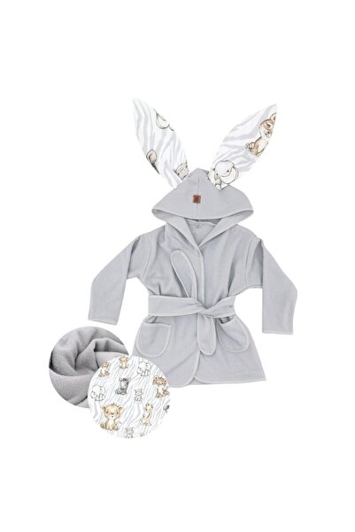 MimiNu Halat de baie, MimiNu, Cu urechi, 5 - 7 ani, Moale, Cu buzunare, Cu co...