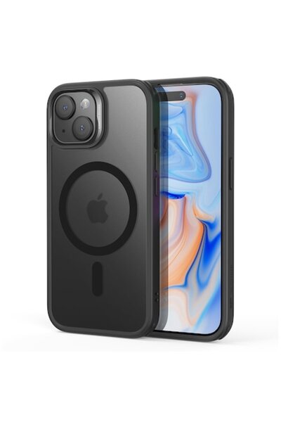 Glovi Carcasă compatibilă cu iPhone 15 Plus, Perfect Grip, U745, Plastic, Neg...