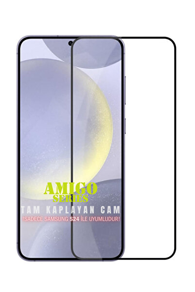Evax (AMIGO TAM) Samsung Galaxy S24 Uyumlu Amigo Serisi ESD HD+ Tam Kaplayan ...