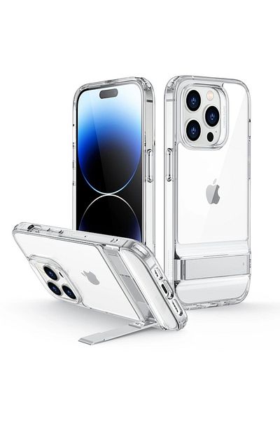 OEM Carcasă de înaltă protecție pentru iPhone 14 Pro, subțire, silicon, transparentă
