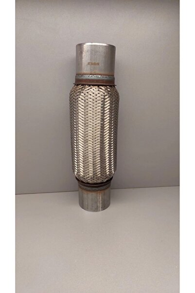 AKTegzoz 63x200mm İnterlock Egzoz Spirali – çelik Örgü, Esnek Yapı, Titreşim ...