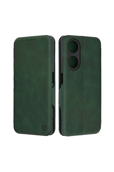 OEM Husă de înaltă protecție pentru Oppo A98 5G Techsuit Safe Wallet Plus, Grip Pro, verde