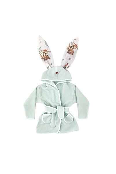 MimiNu Halat de baie, MimiNu, Cu urechi, 5 - 7 ani, Moale, Cu buzunare, Cu co...