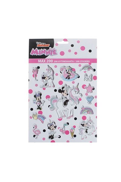 OEM Caiet colorat Minnie, Evia, 200 de stickere