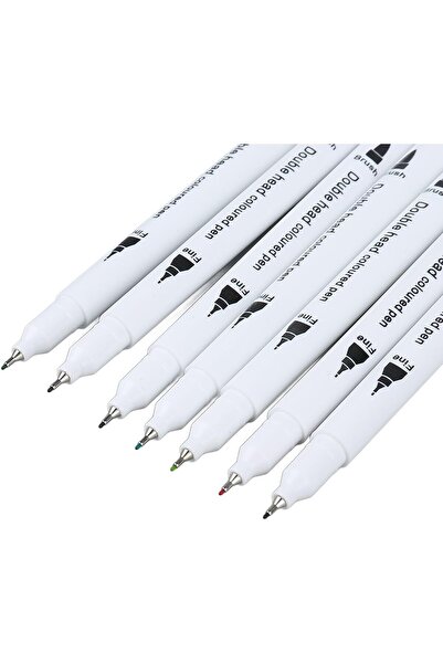 Flippy Water-Based Marker Pen Set, Flippy, 2 in 1, for Painting, Calligraphy, 72 Colors, Multicolor