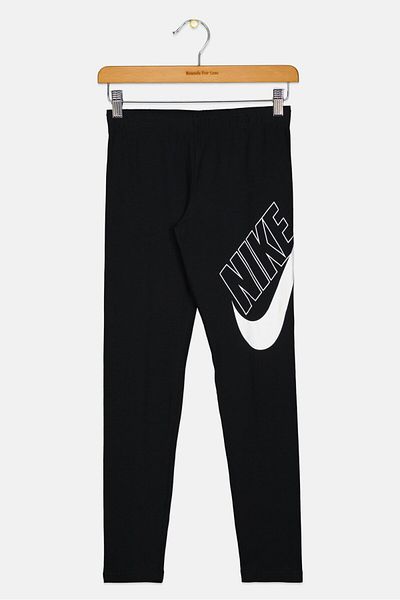 Nike Kids Girl Sportswear Fit Training Tights, Black