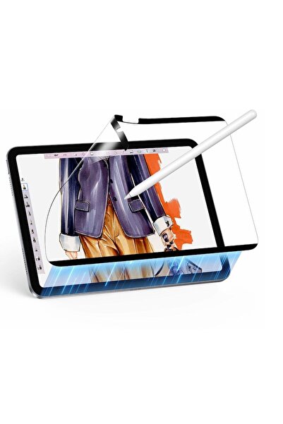 SOHO Folie de protecție a ecranului pentru iPad 10 2022 10.9/11 2025, K65, Plastic, Magnetic ESR cu aspect de hârtie