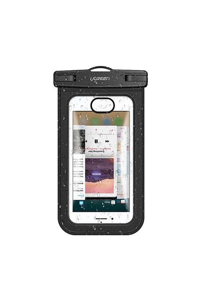 OEM High Protection Waterproof Phone Case 6 Inch, Elite Content, B2482, PVC, Intense Darkness