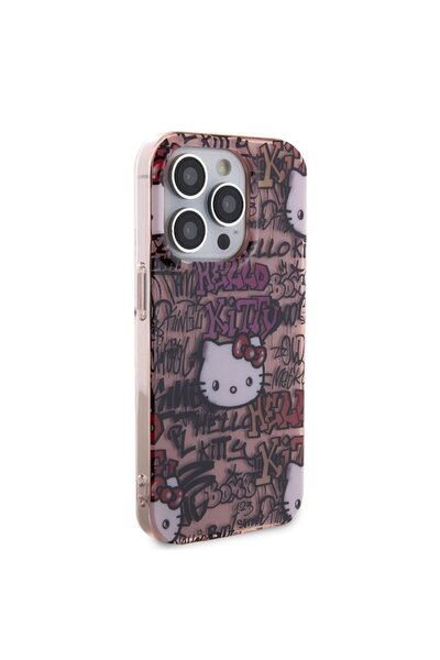 Hello Kitty Case for iPhone 13 Pro Max, Z49, Polyurethane, Pink