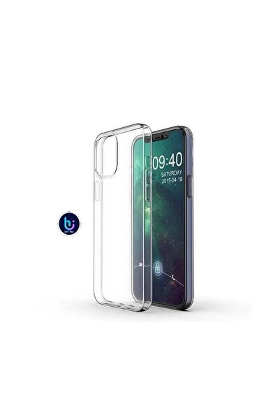 Teknookul Apple Iphone 12 Mini Kılıf Silikon Ince Şeffaf Kapak
