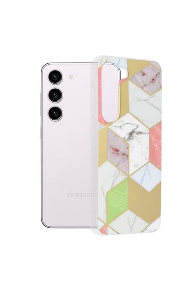 OEM Carcasă de înaltă protecție pentru Samsung Galaxy S23, culoare mov-berry