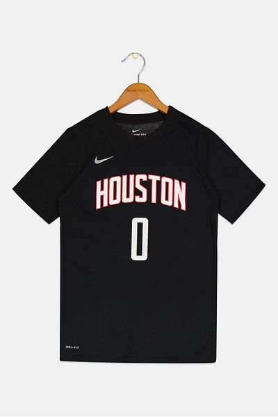 Nike x NBA Kids Boy Sportswear Fit Westbrook T-Shirt, Black