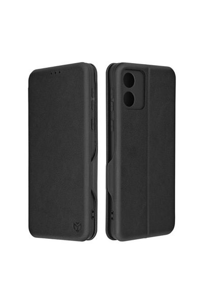 Axios Husă de protecție pentru Motorola Moto E13 Safe Wallet Plus, aspect elegant, întuneric intens