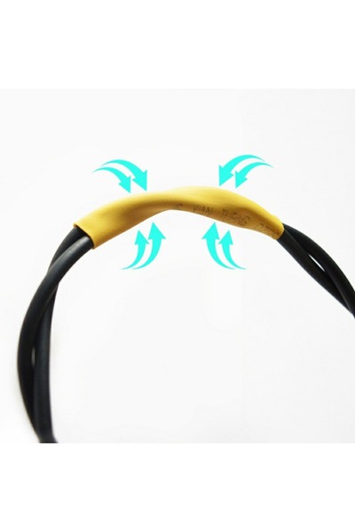 Bibilel Set of 328 heat-shrink tubes for electrical insulation and wiring, flame-retardant, multicolor, BBL2