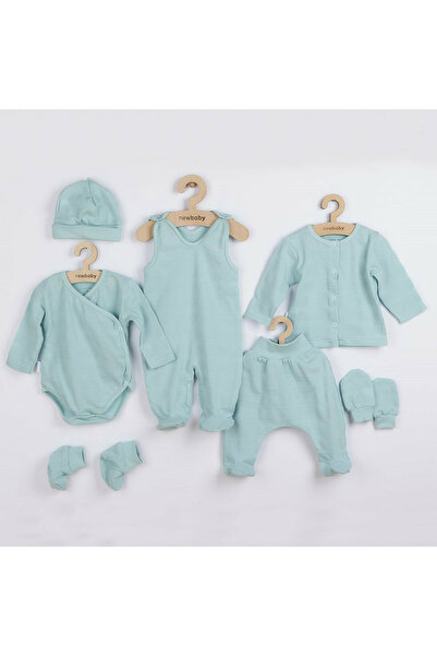 NEW BABY SHOP Σετ 7 τεμαχίων, Νεογέννητο, Περιλαμβάνει κορμάκι με μακριά μανί...