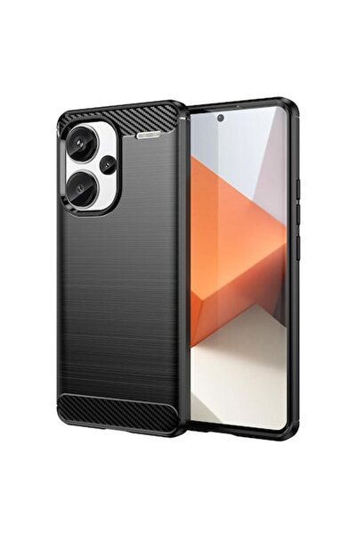 FILL Carcasă de telefon compatibilă cu Xiaomi Redmi Note 13 Pro+ 5G, rezistentă la șocuri, R977, plastic, negru intens