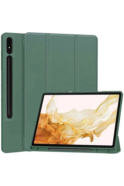 AXIO Protective Case for Samsung Galaxy Tab S7 Plus/S8 Plus, Safe, J35, TPU, Lucky Green
