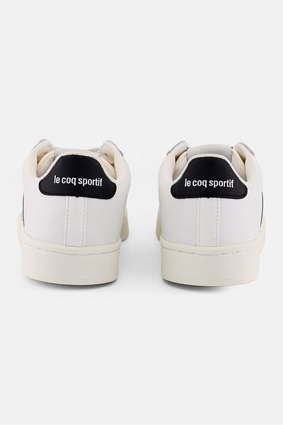 Le Coq Sportif Kids Boy Classic Soft Lace Up Tennis Shoes, White