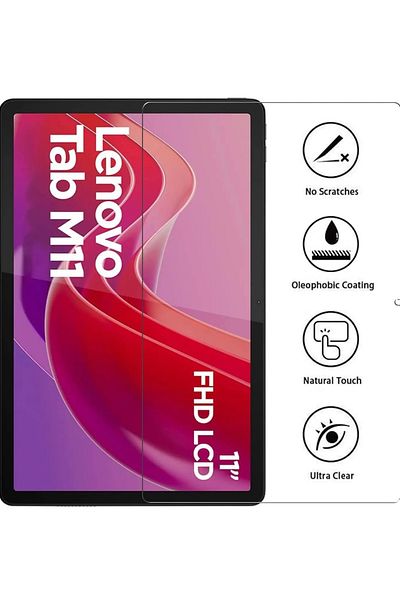 CoverCenter Lenovo Tab M11 Tb330Fu 11 Inch Compatible Tempered Screen Protector Anti-Shatter Glass