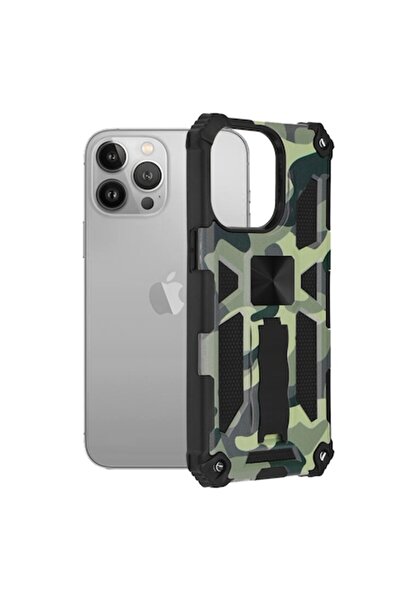 OEM Husă de protecție cu magnet auto, compatibilă cu iPhone 13 Pro, camuflaj