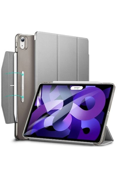 OEM High-Protection Case for iPad Air 4 2020/Air 5 2022, Sleek Defense, Ascend Trifold, N256, Faux Leath