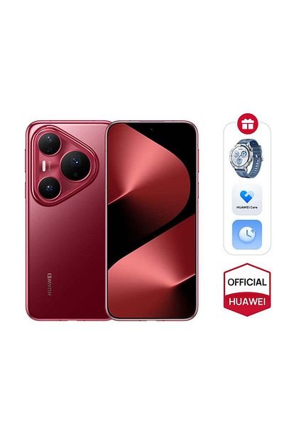 Huawei Pura 80 Pro Dual SIM Smartphone Glazed Red 12GB RAM 512GB - Middle East Version
