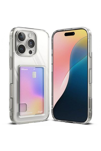 AXIO Carcasă pentru Apple iPhone 16 Pro Max - Ringke Fusion Card Transparentă