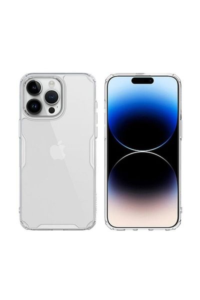 Axios High Protection Case for iPhone 15 Pro Max, Grip Pro, B846, Thermoresistant Plastic, Transparent